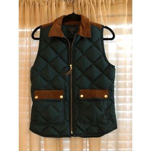🍊J. Crew puffer vest